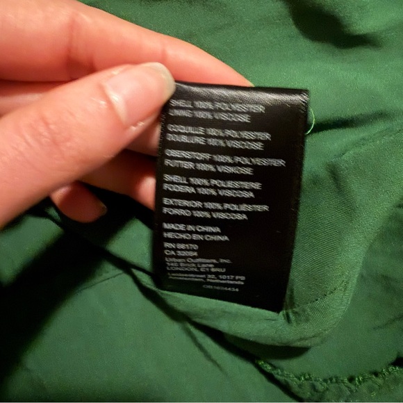 Maeve Anthropologie Pleated V-Neck Dress Floral Midi Long Sleeve 12 - Picture 9 of 10